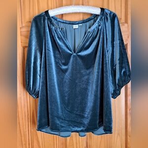 Gap Women's XL Velour Top